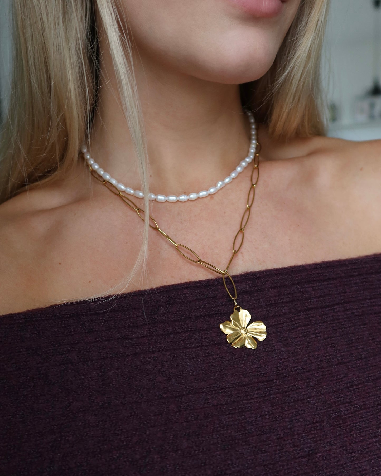 soul flower necklace