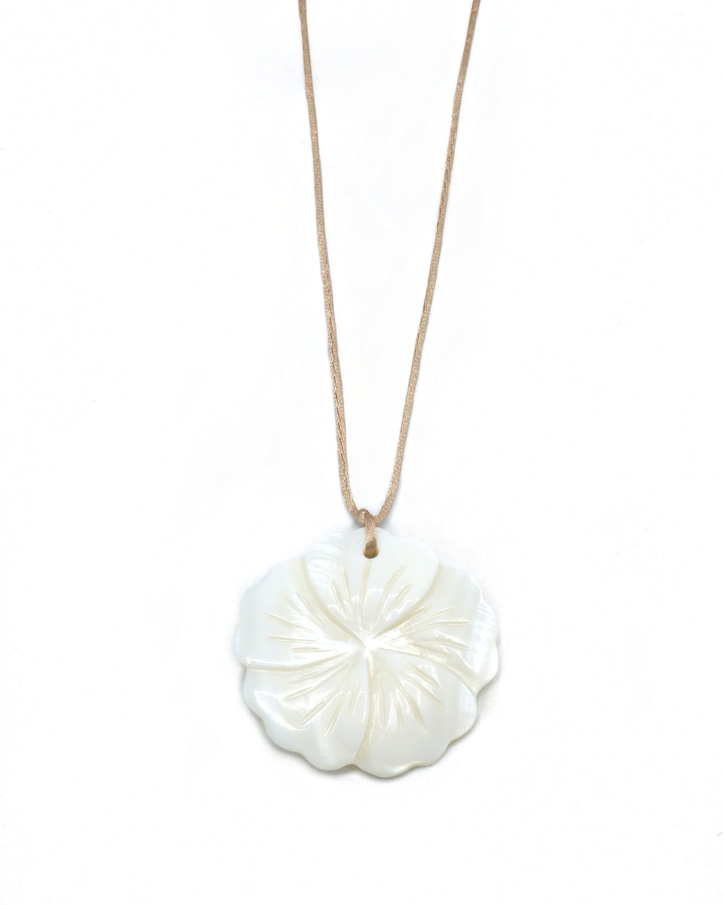 shell flower beige