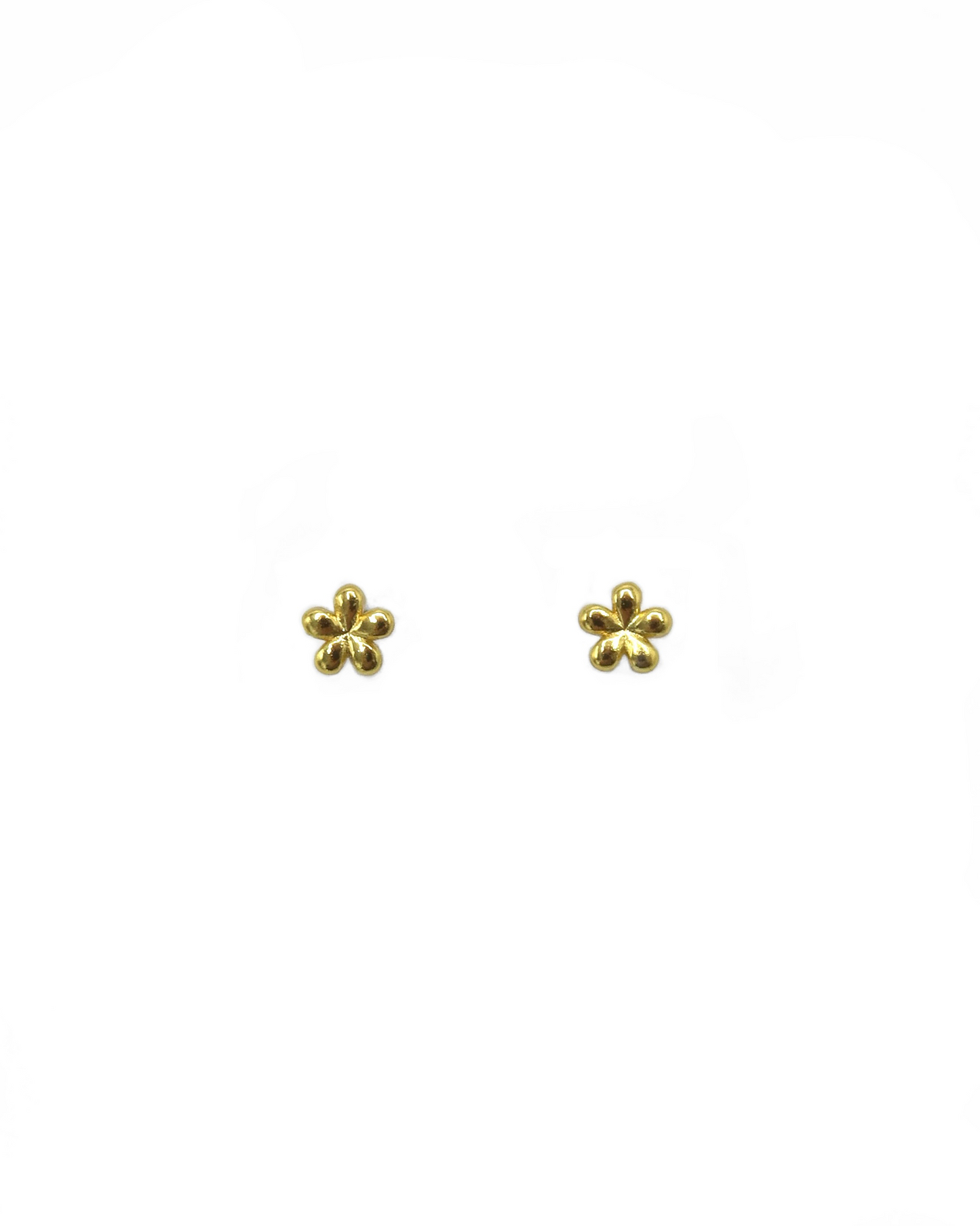 dahlia studs gold