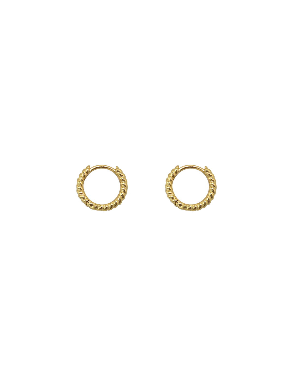 Twisted Hoops Medium